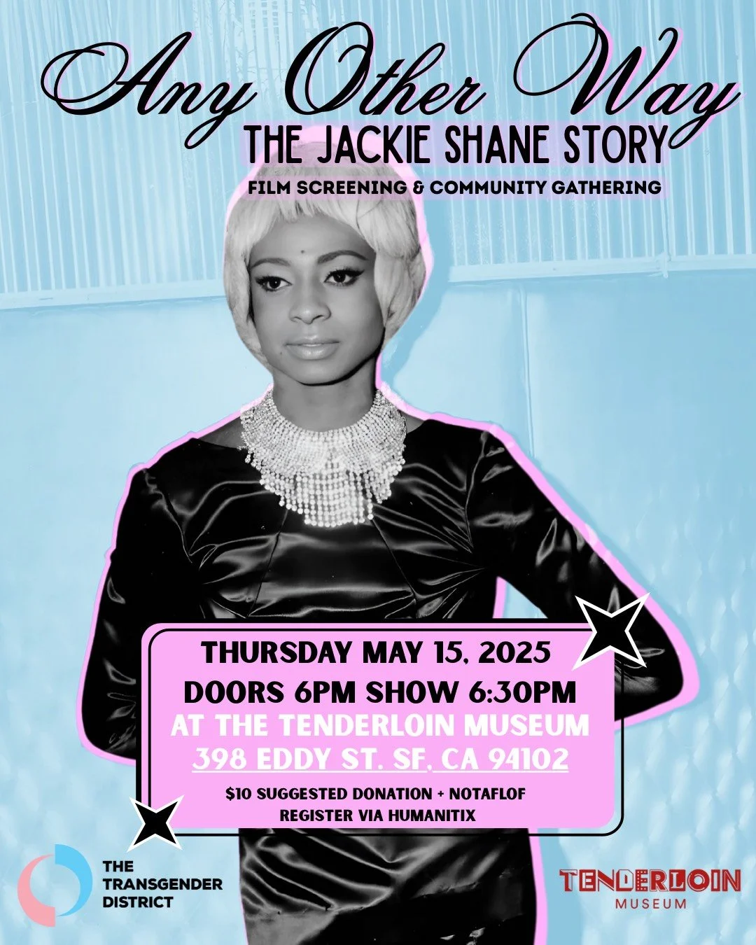 Any Other Way: the Jackie Shane Story film screening — Tenderloin